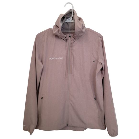 Vuori Outdoor Trainer Shell Women Sz Small VW501 Hazel Mauve UPF 30+ Gorp Hood - Picture 2 of 14